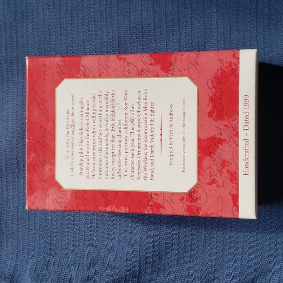 Star Wars Han Solo Hallmark Ornament - Picture 2 of 7